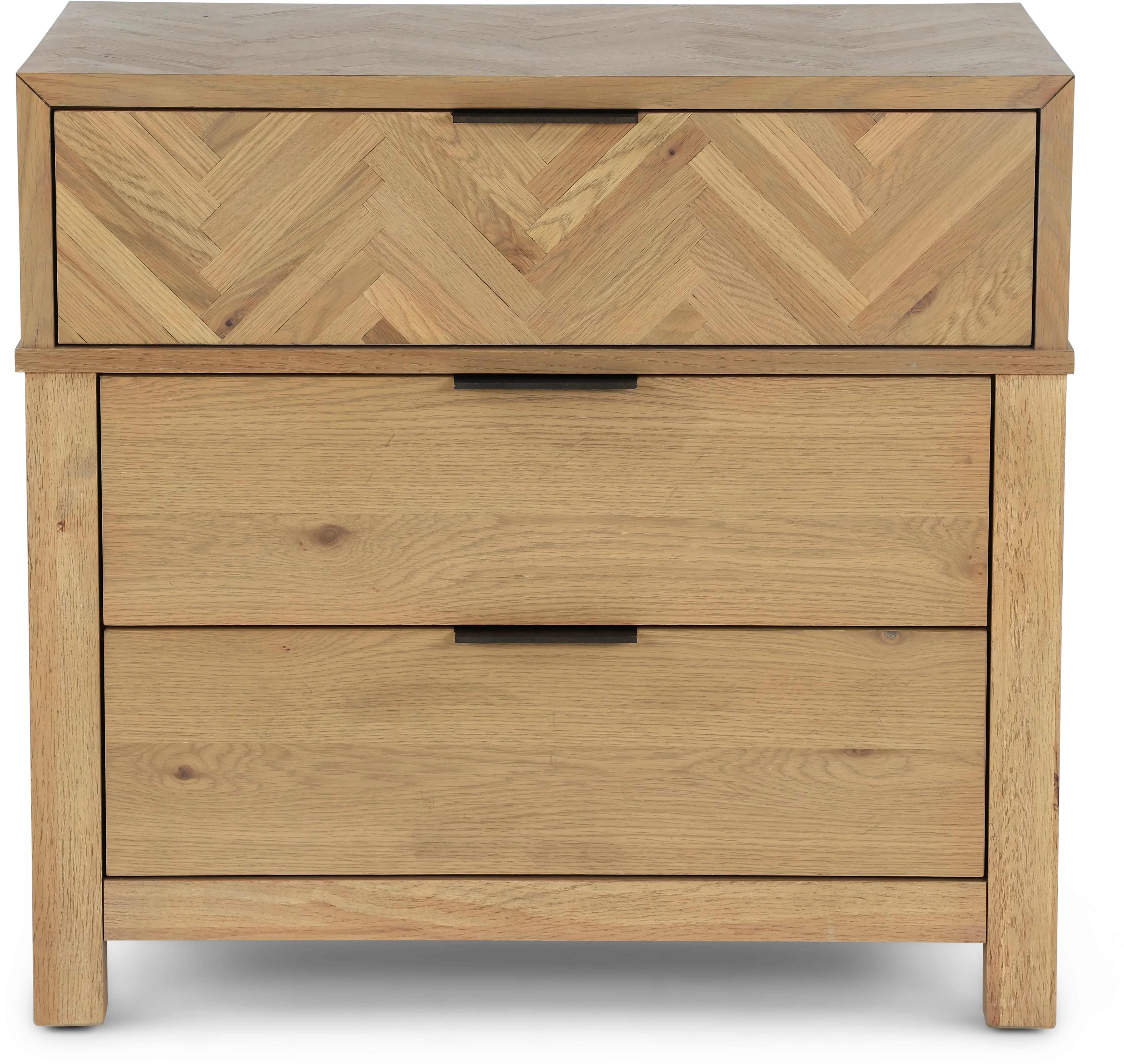 Geneva Oak Nightstand-1