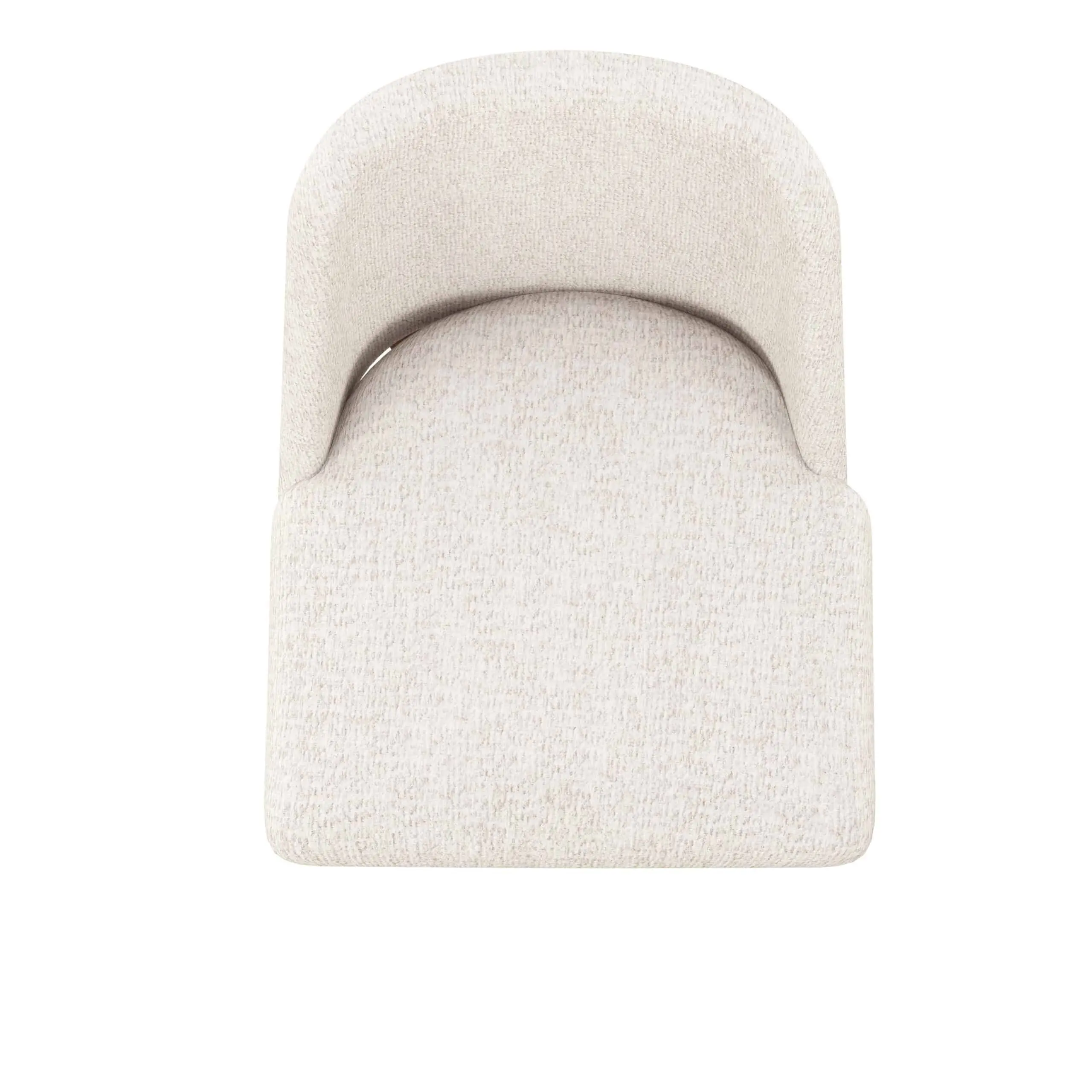 Portico Oak and White Upholstered Side Chair-3