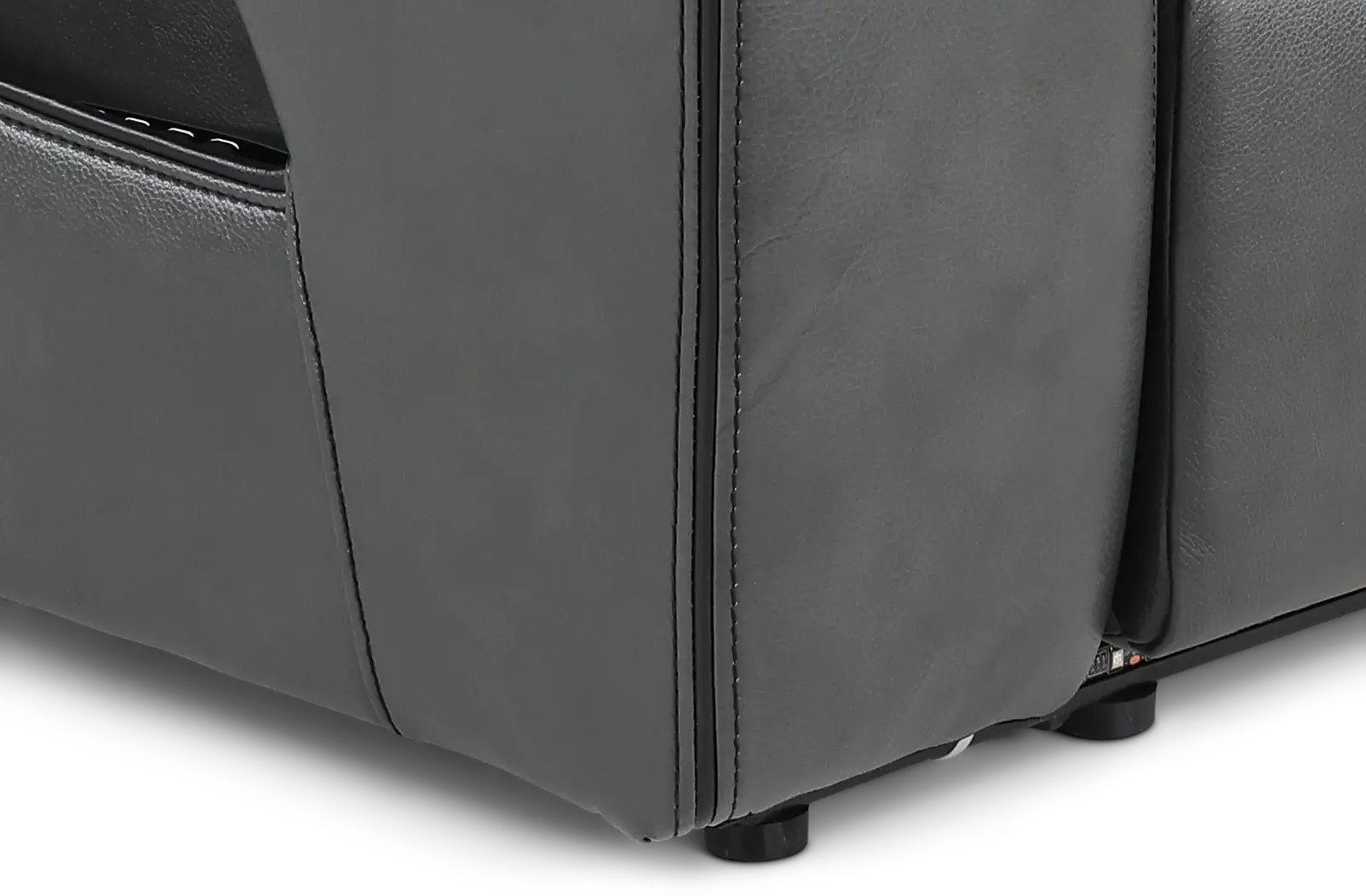 Arya Gray Power Reclining Sofa with Power Headrests and Massage-10