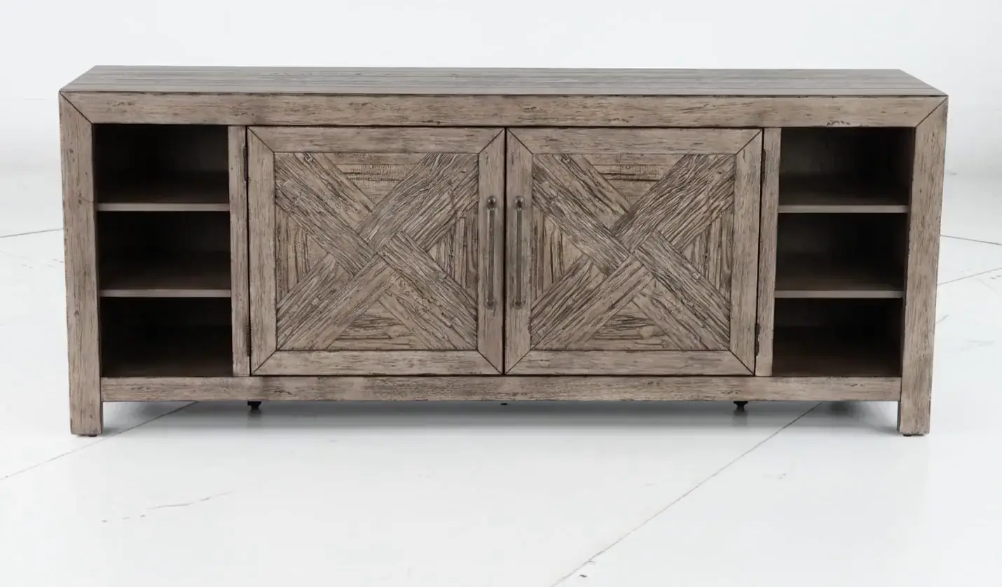 906-TV75 Skyview Lodge Brown 75  TV Stand-4