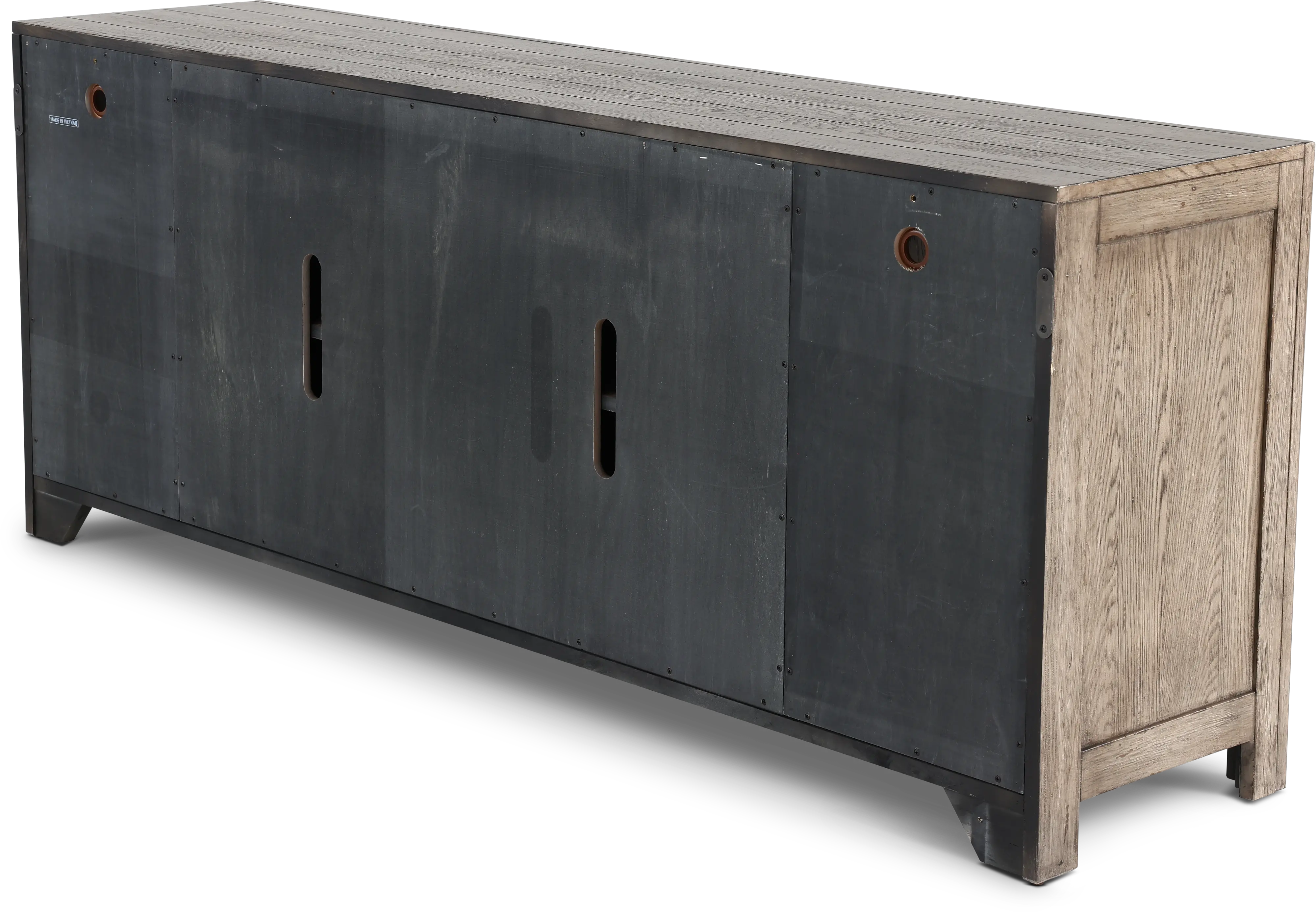 906-TV75 Skyview Lodge Brown 75  TV Stand-8