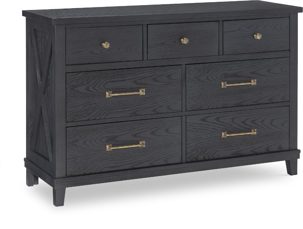 Flatiron Black Dresser