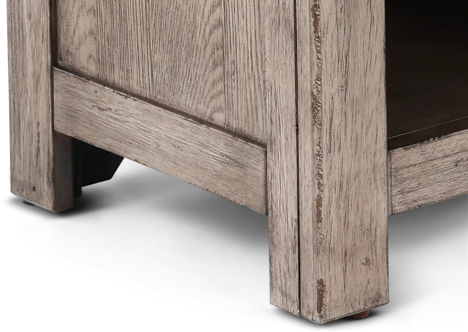 KIT/906-SKYVW-WALL Skyview Lodge Rustic Brown Entertainment Wall-2