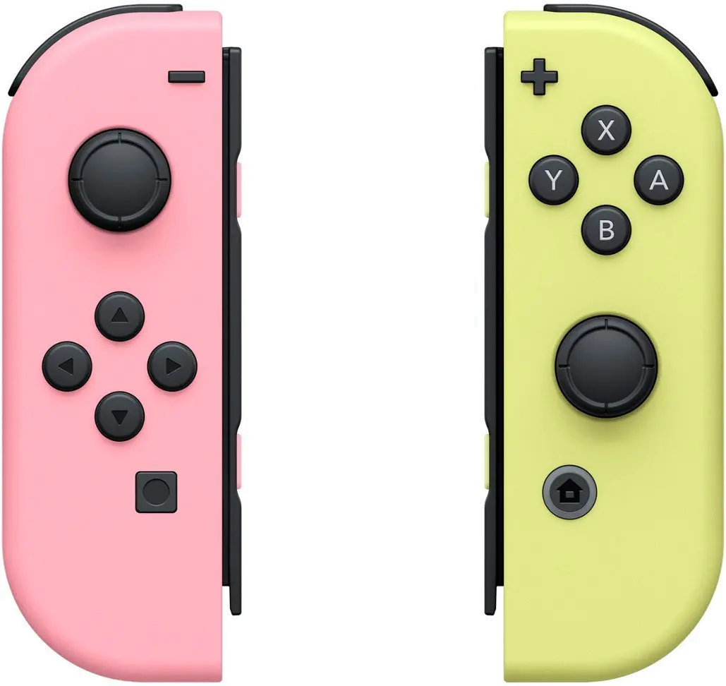 NINT117077SWI Nintendo Joy-Con Pastel Pink/Pastel Yellow-3