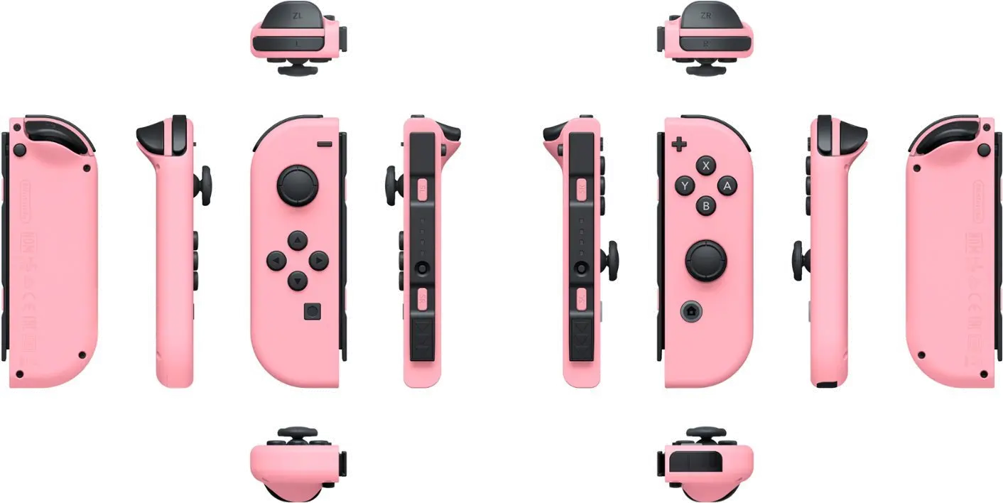 NINT117077SWI Nintendo Joy-Con Pastel Pink/Pastel Yellow-5