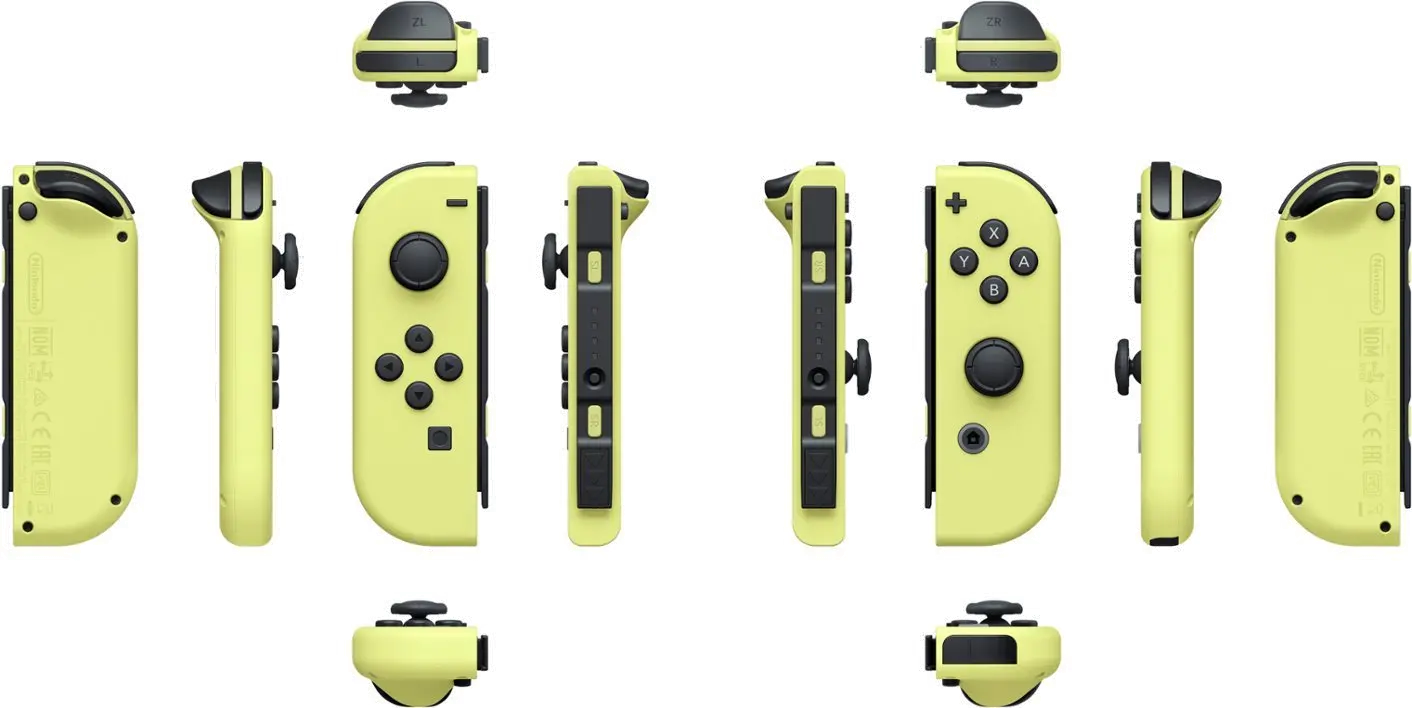 NINT117077SWI Nintendo Joy-Con Pastel Pink/Pastel Yellow-6