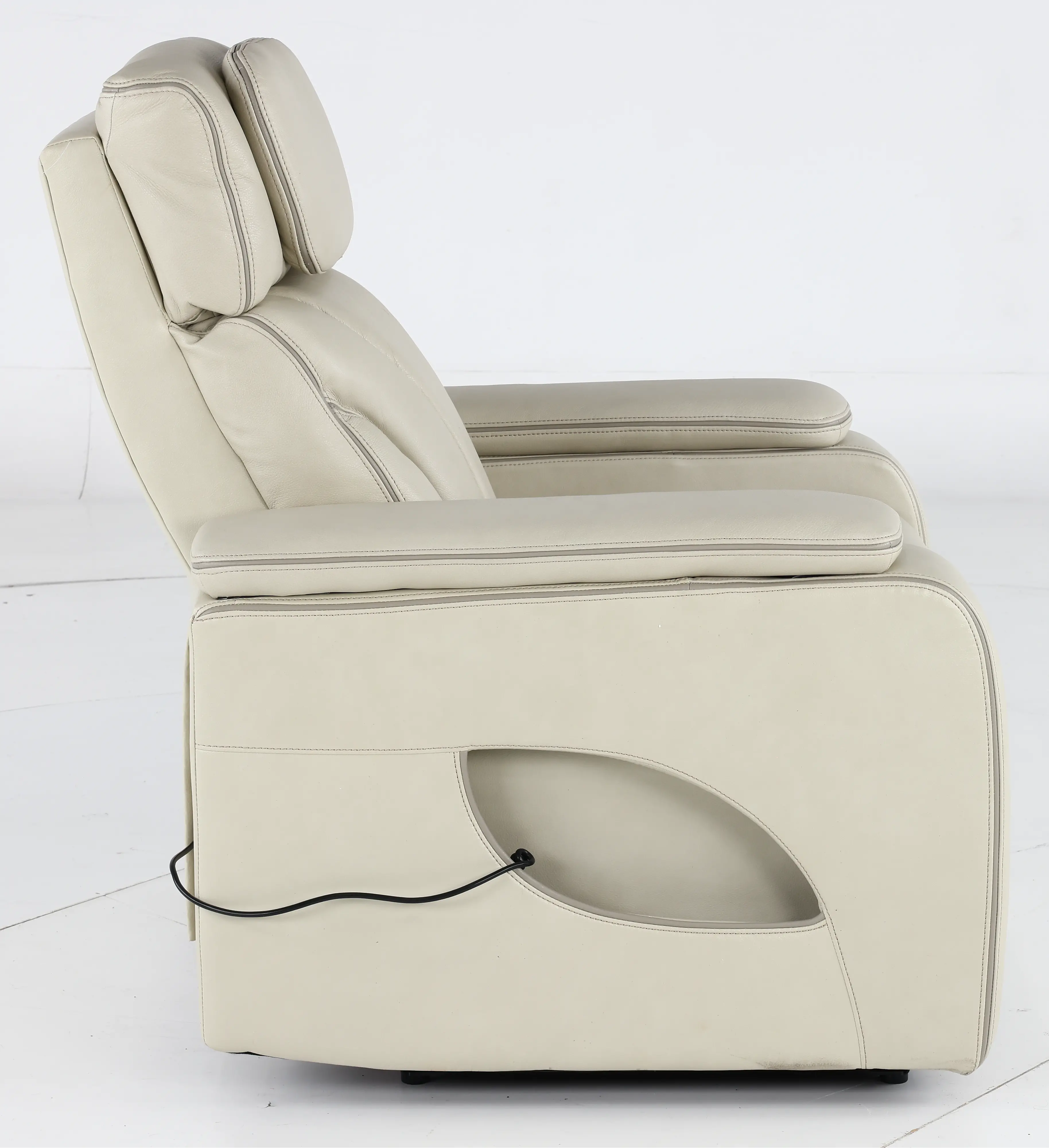 Arya Putty Power Recliner with Power Headrests and Massage-6