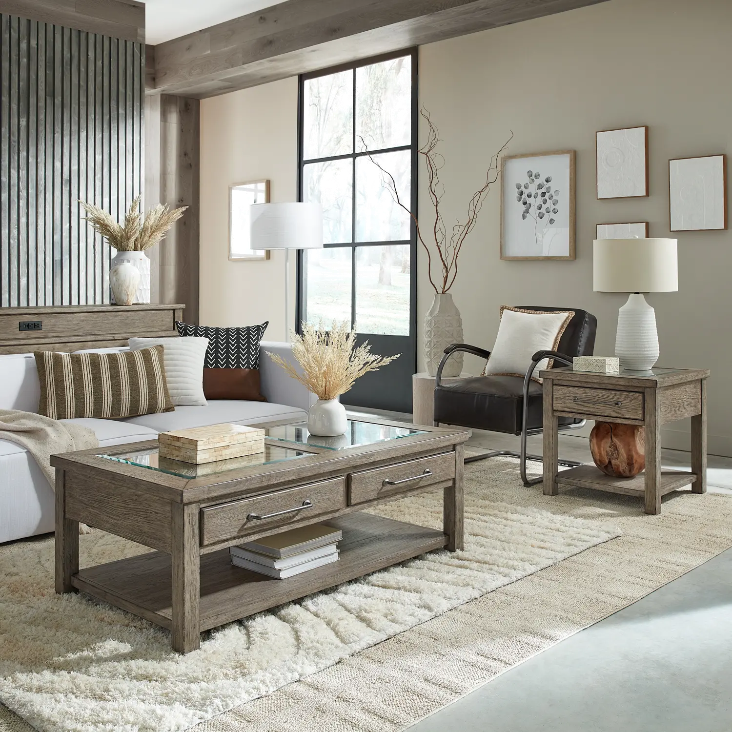 906-OT1020 Skyview Lodge Rustic Brown End Table-11