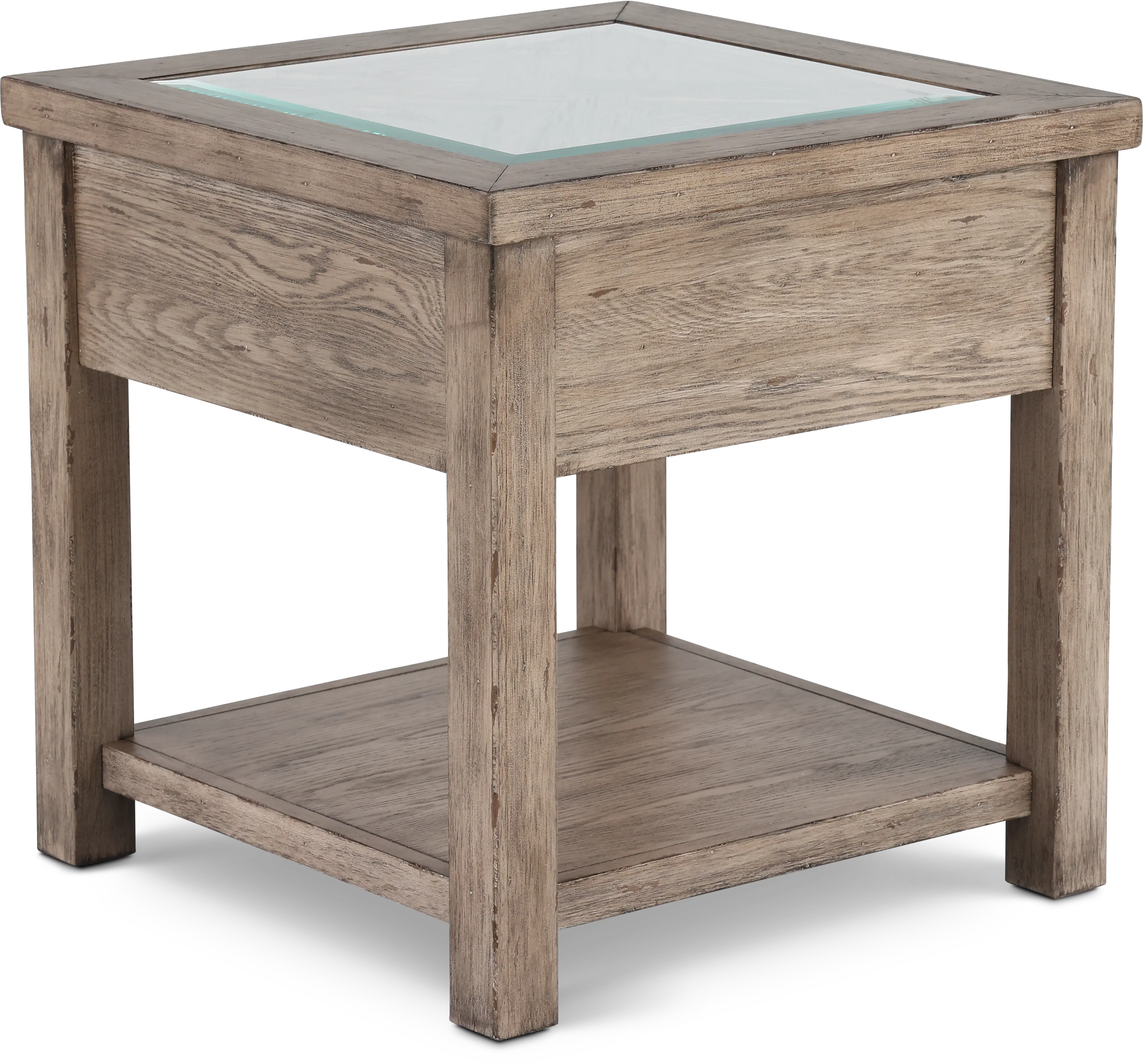 906-OT1020 Skyview Lodge Rustic Brown End Table-6