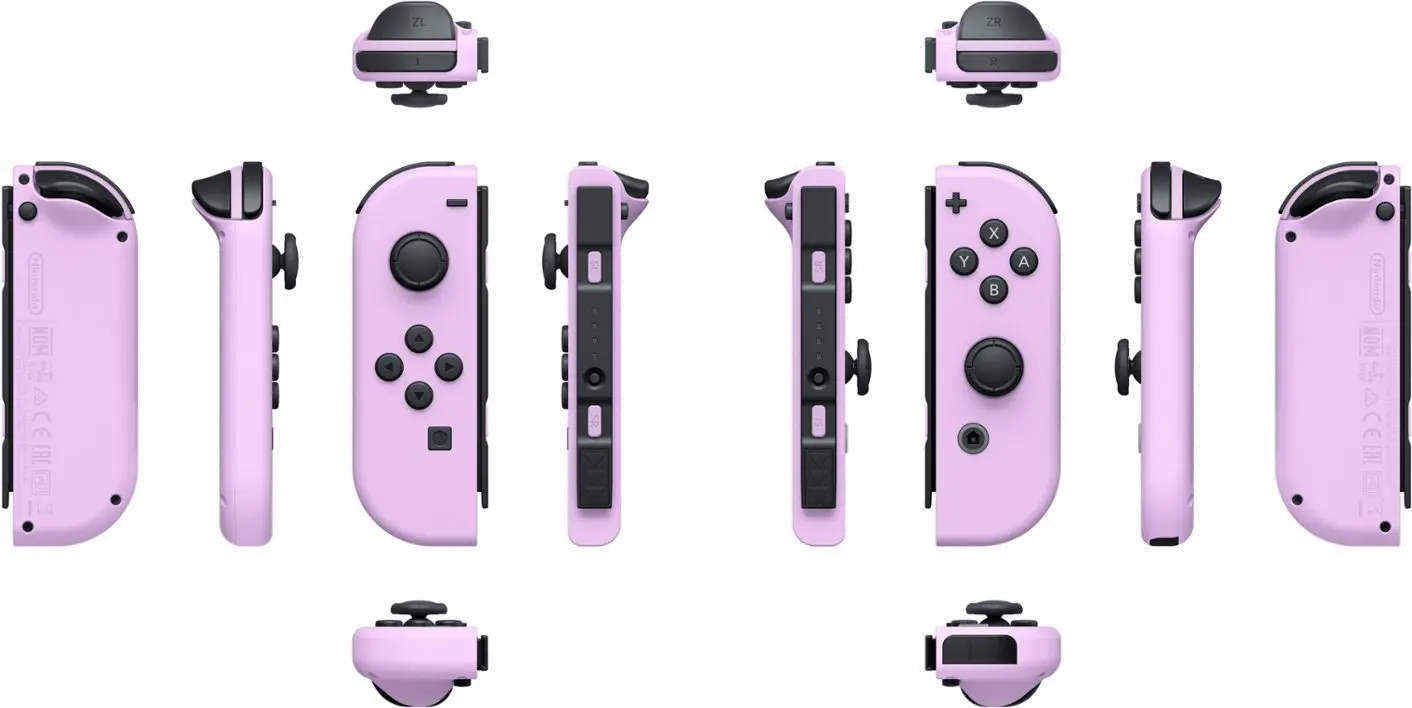 NINT117078SWI Nintendo Joy-Con Pastel Purple/ Pastel Green-5
