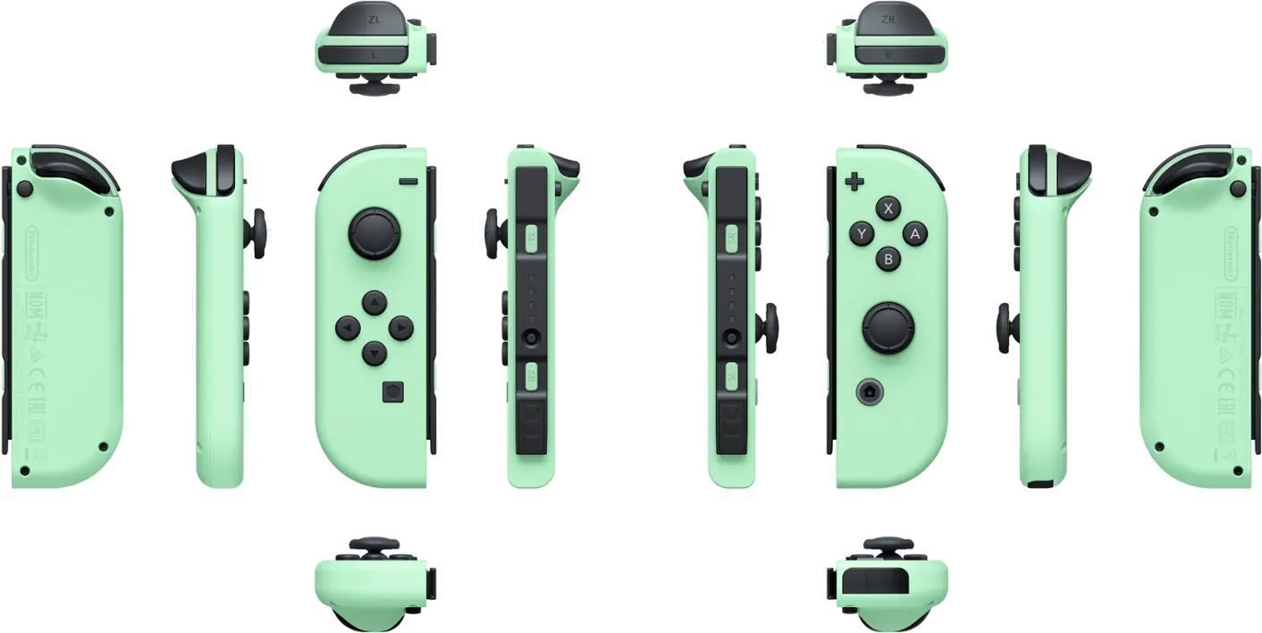 NINT117078SWI Nintendo Joy-Con Pastel Purple/ Pastel Green-6