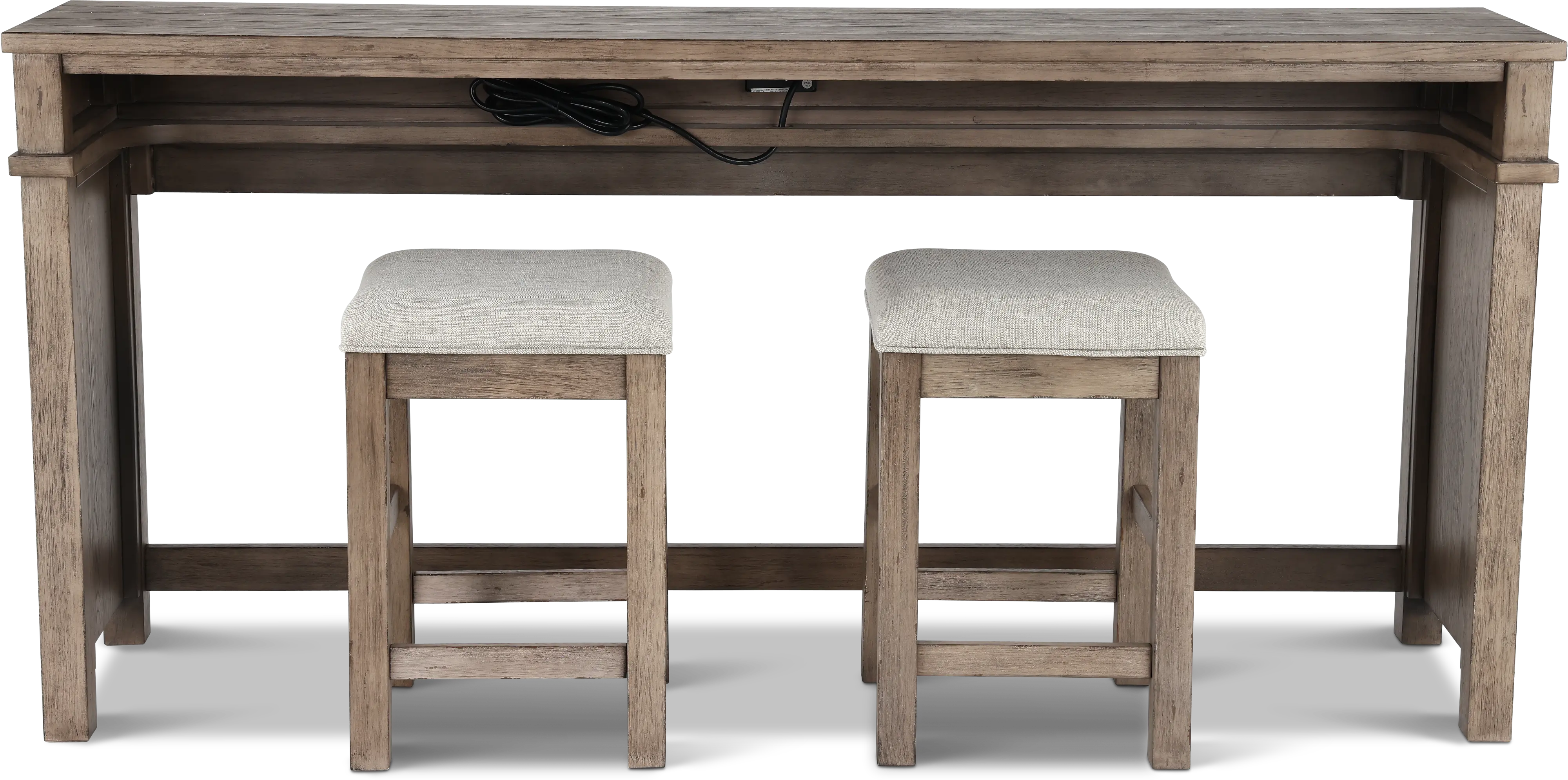 KIT/906-SOFA+STOOL Skyview Lodge Sofa Table and Stool Set-4