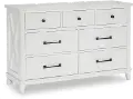 Flatiron White Dresser