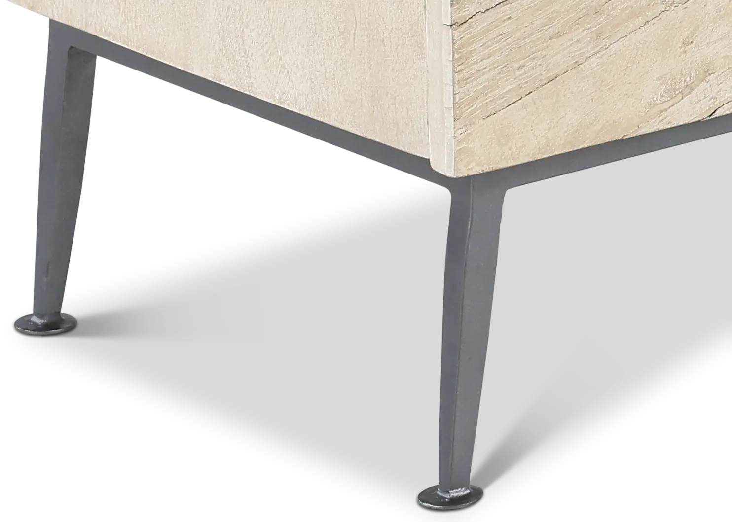 Mala Weathered White 69  TV Stand-9
