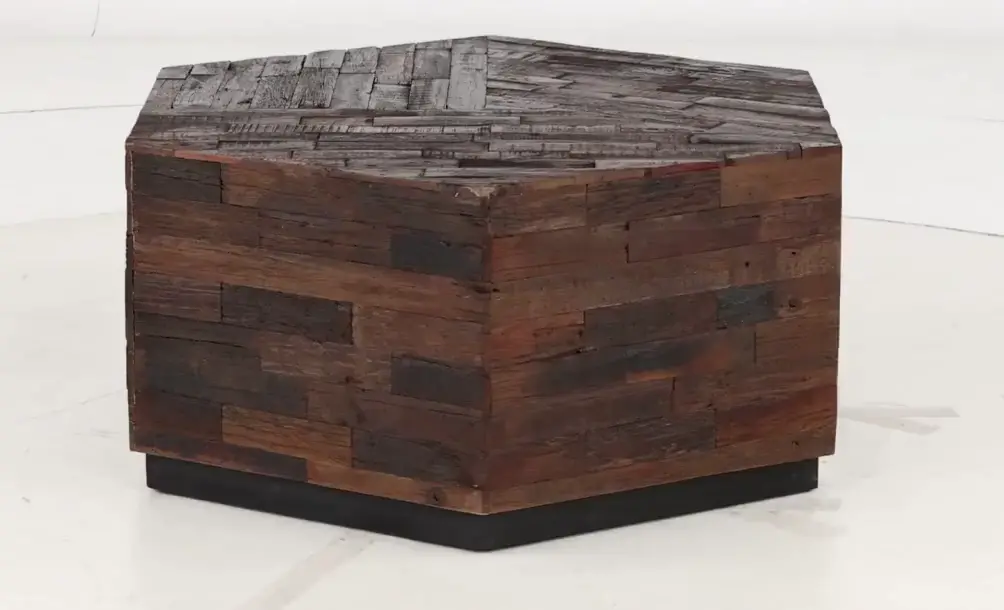 Upton Rustic Brown Coffee Table-12