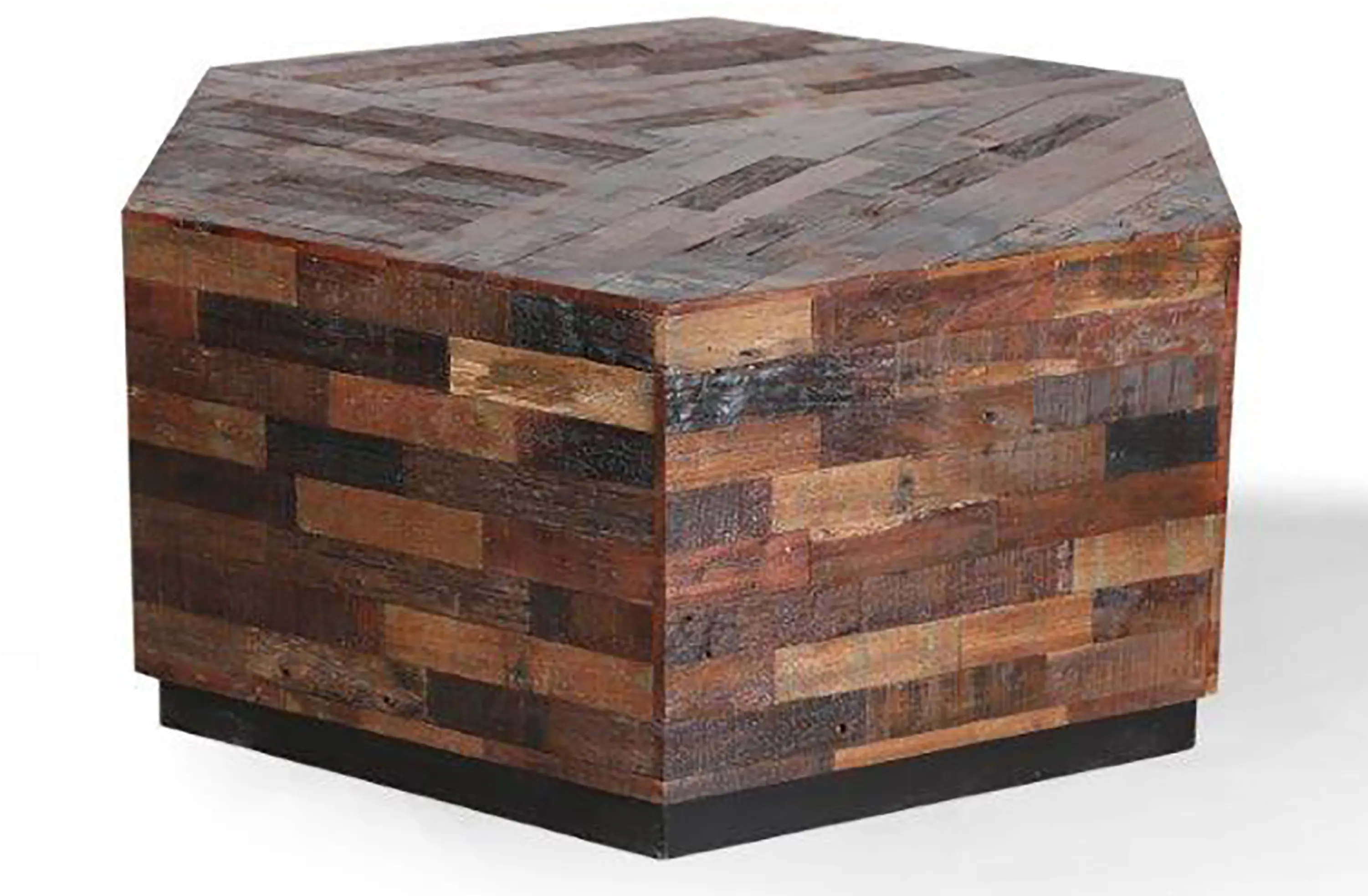 Upton Rustic Brown Coffee Table-4