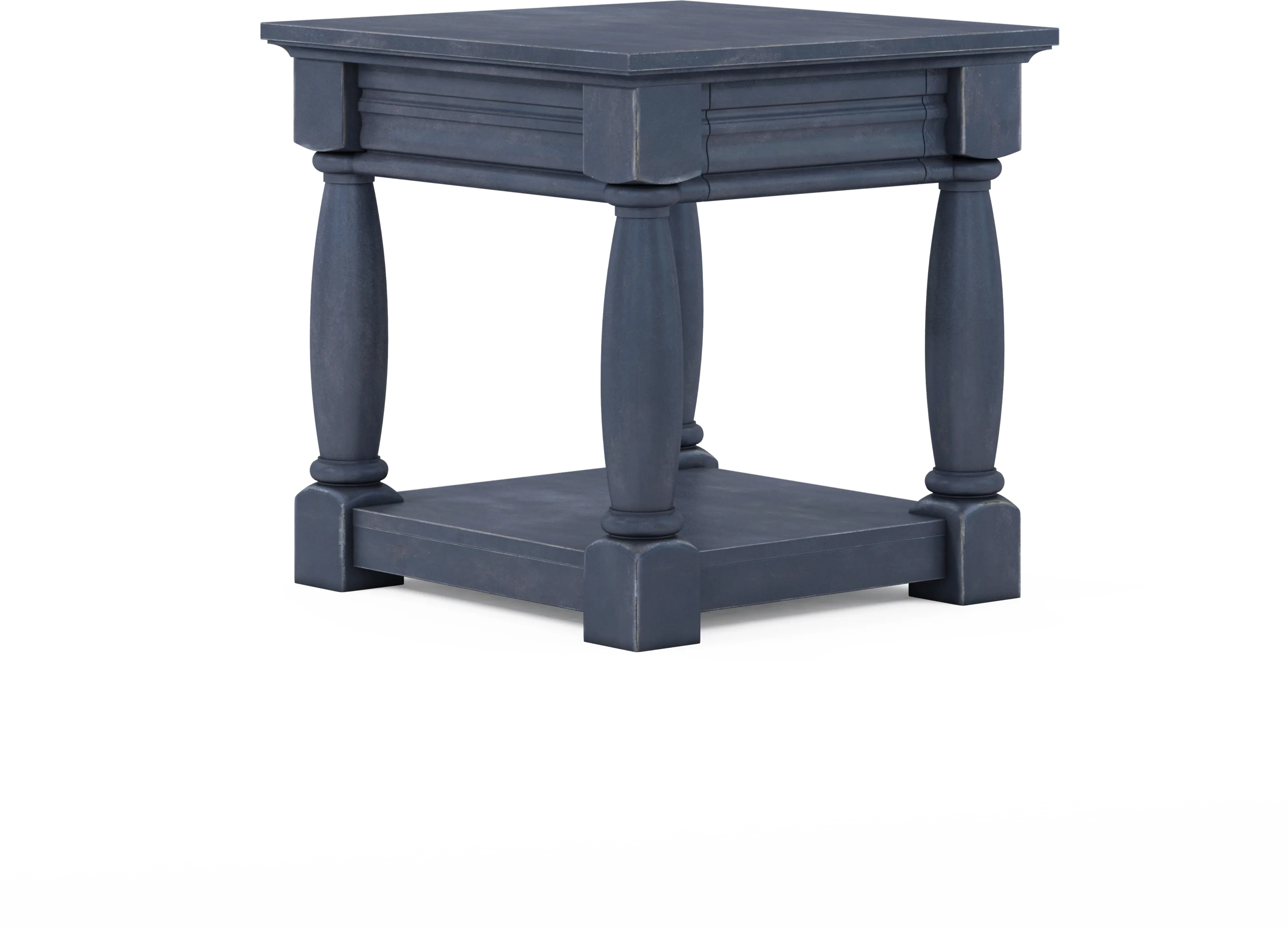 Aldean Slate Blue End Table-2
