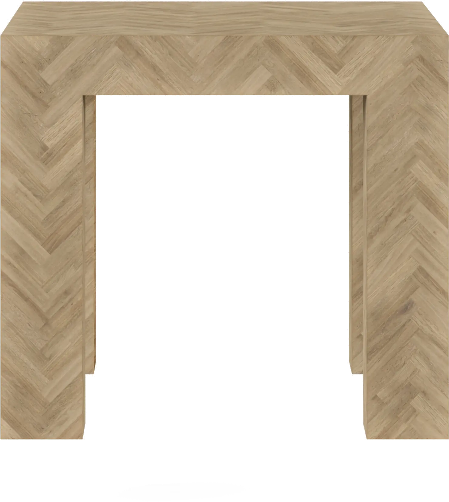 Geneva Light Brown End Table-2