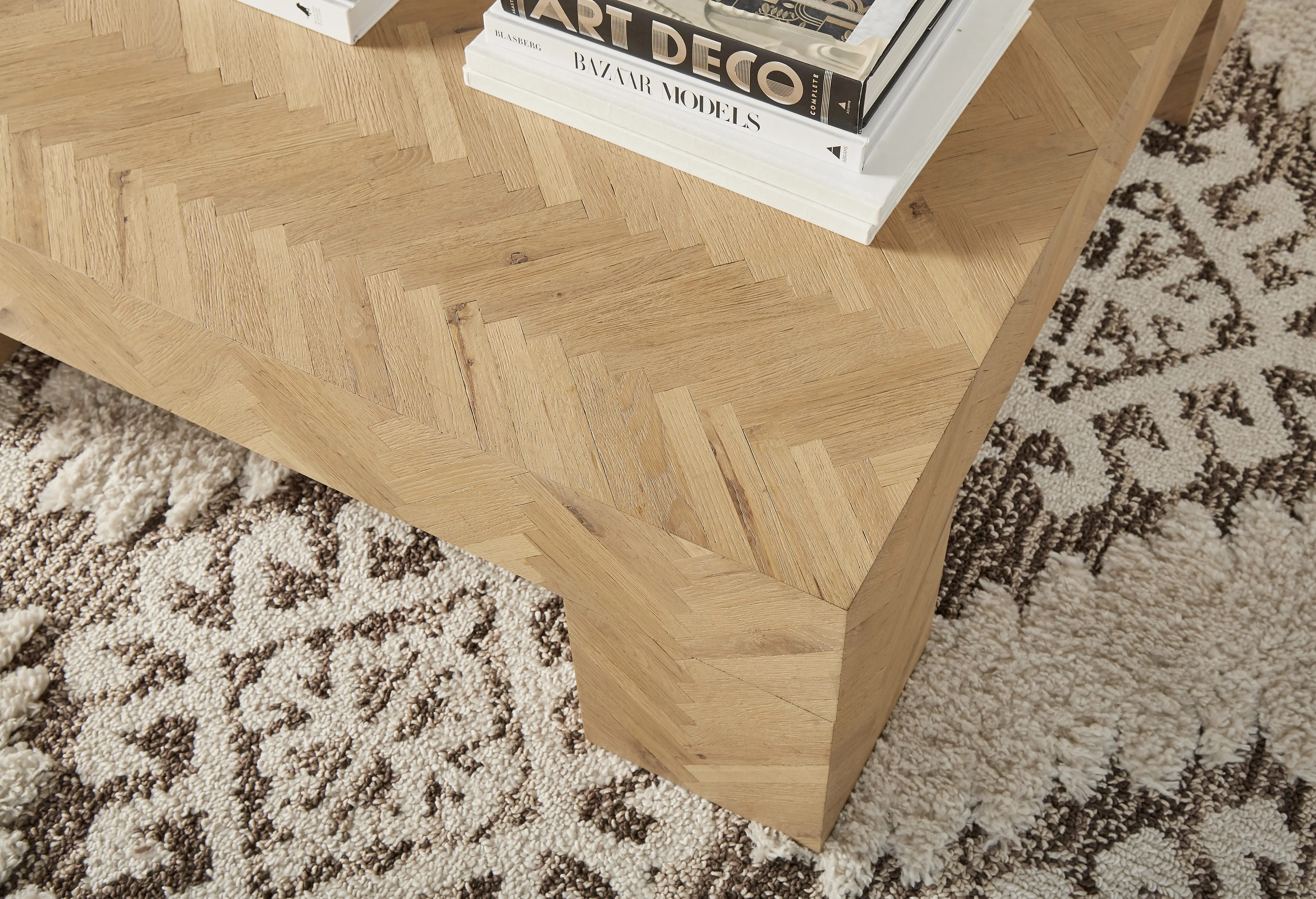 Geneva Light Brown Coffee Table-4