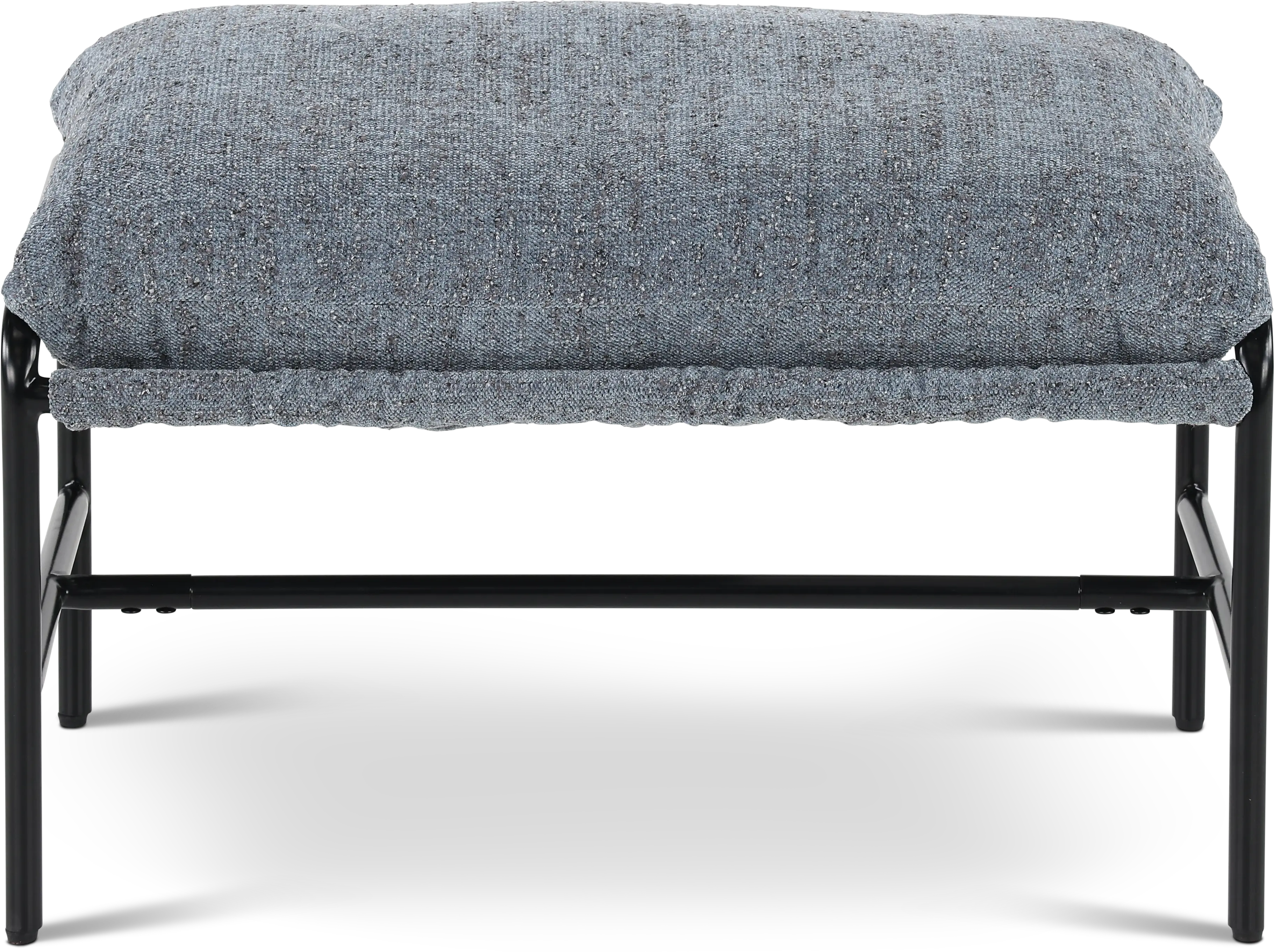 Mellow Steel Blue Ottoman-1