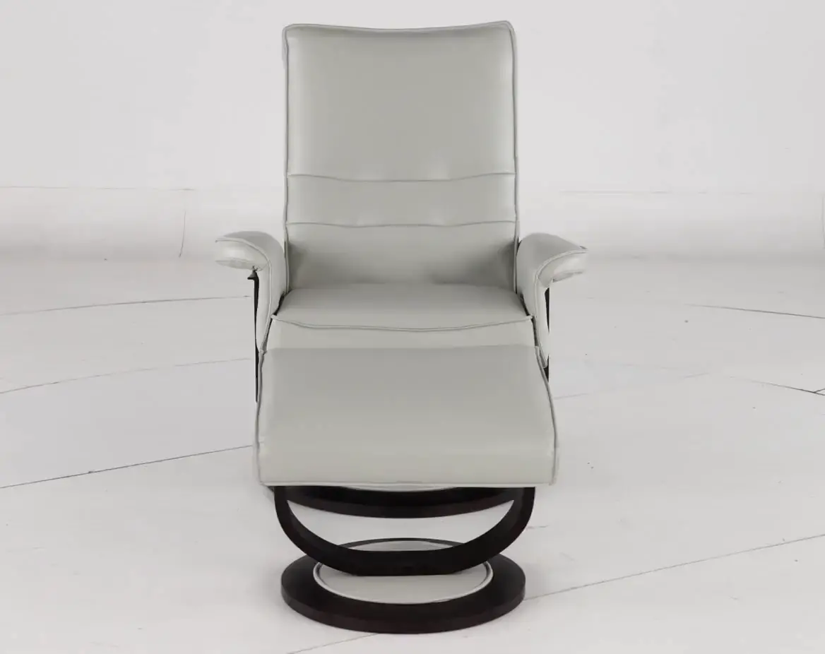 Urban Fog Euro Chair and Ottoman-5