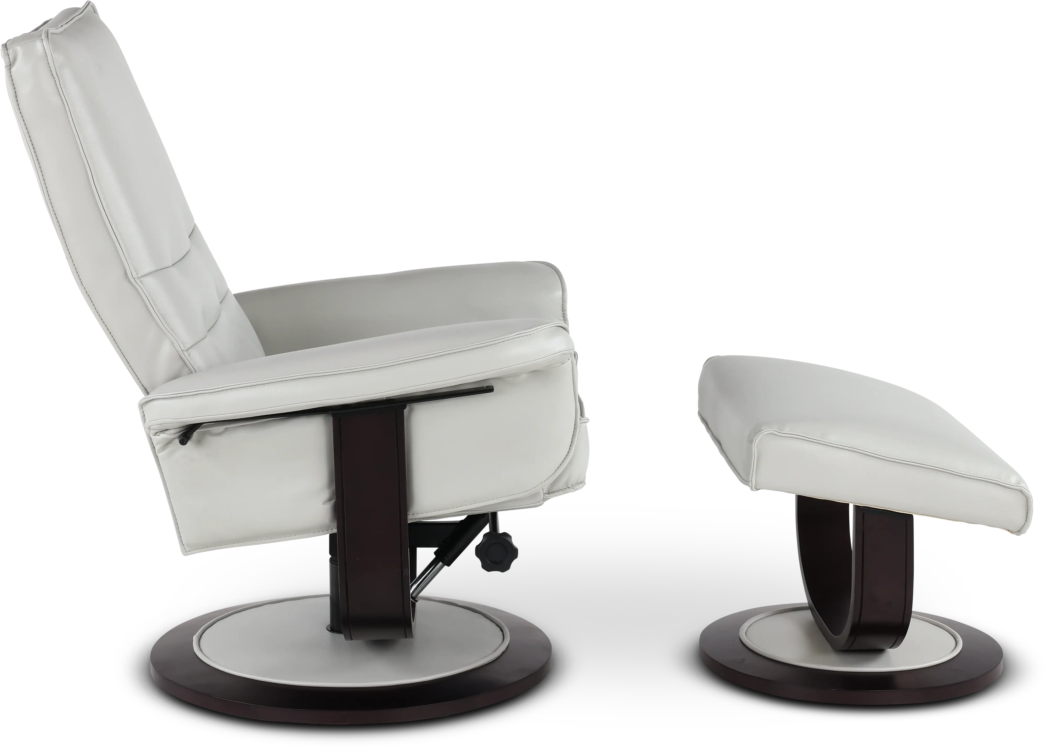 Urban Fog Euro Chair and Ottoman-6