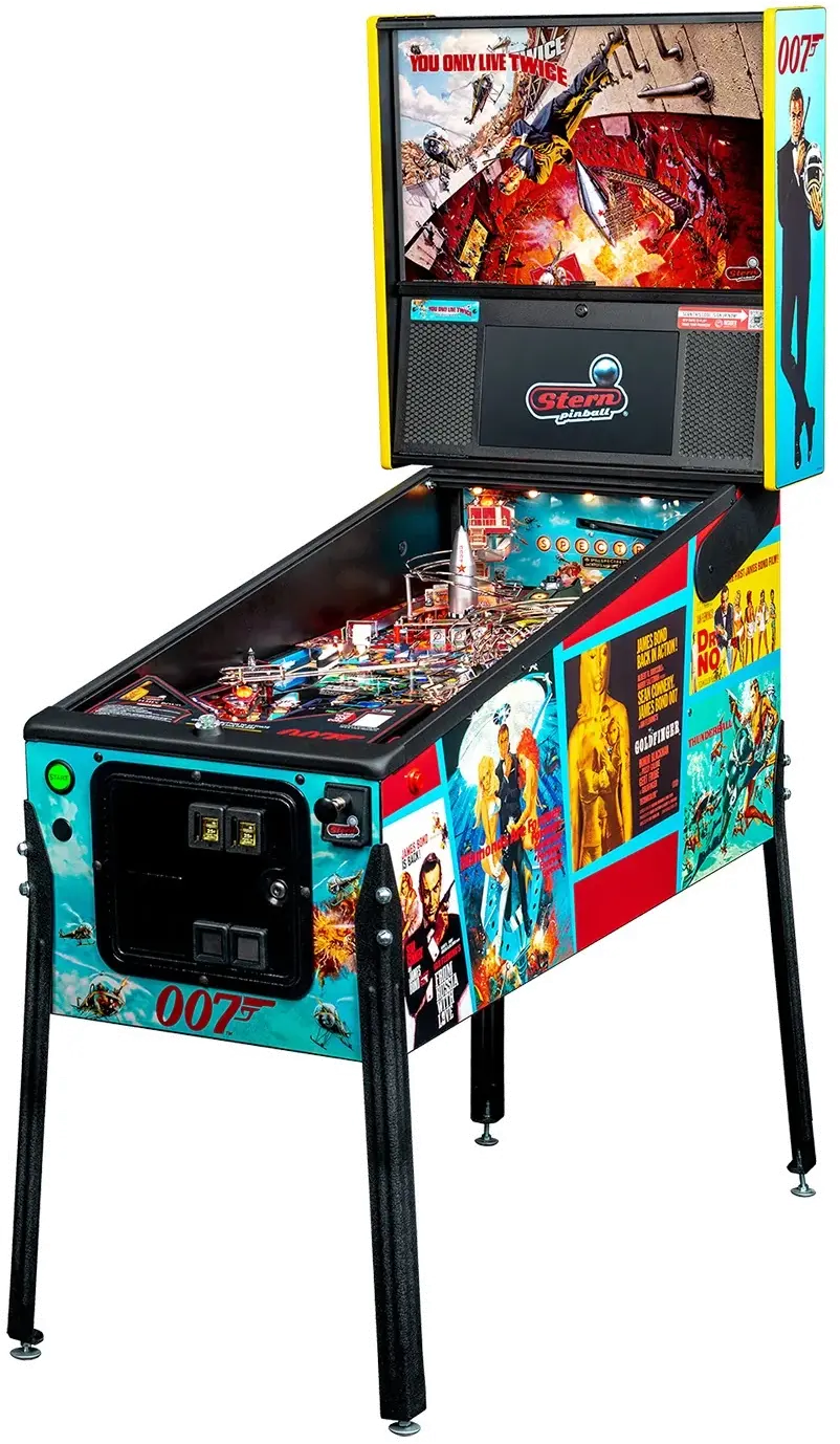 500-55V3-11 Stern Pinball James Bond Premium Edition Pinball Machine-1