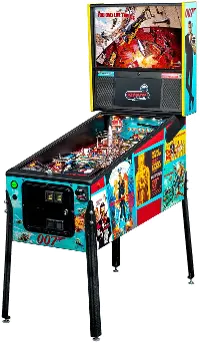 500-55V3-11 Stern Pinball James Bond Premium Edition Pinball Machine