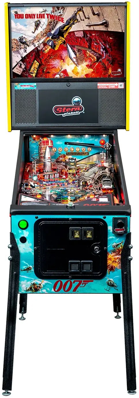 500-55V3-11 Stern Pinball James Bond Premium Edition Pinball Machine-2