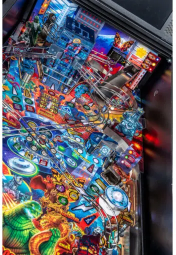 500-55T5-01 Stern Pinball Godzilla Pro Pinball Machine-9