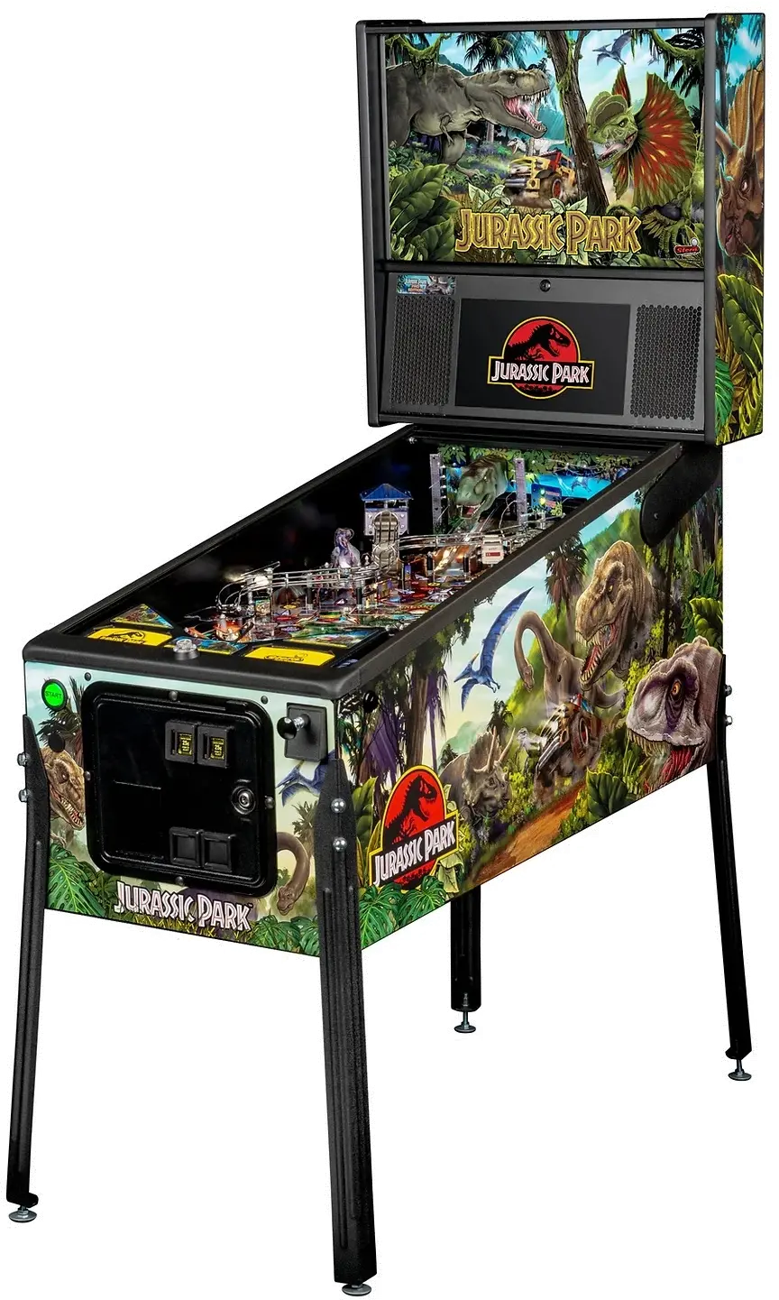 ジュラシックパーク ピンボール パネル アメリカ ジュラシックパーク ピンボール パネル アメリカ Stern Pinball