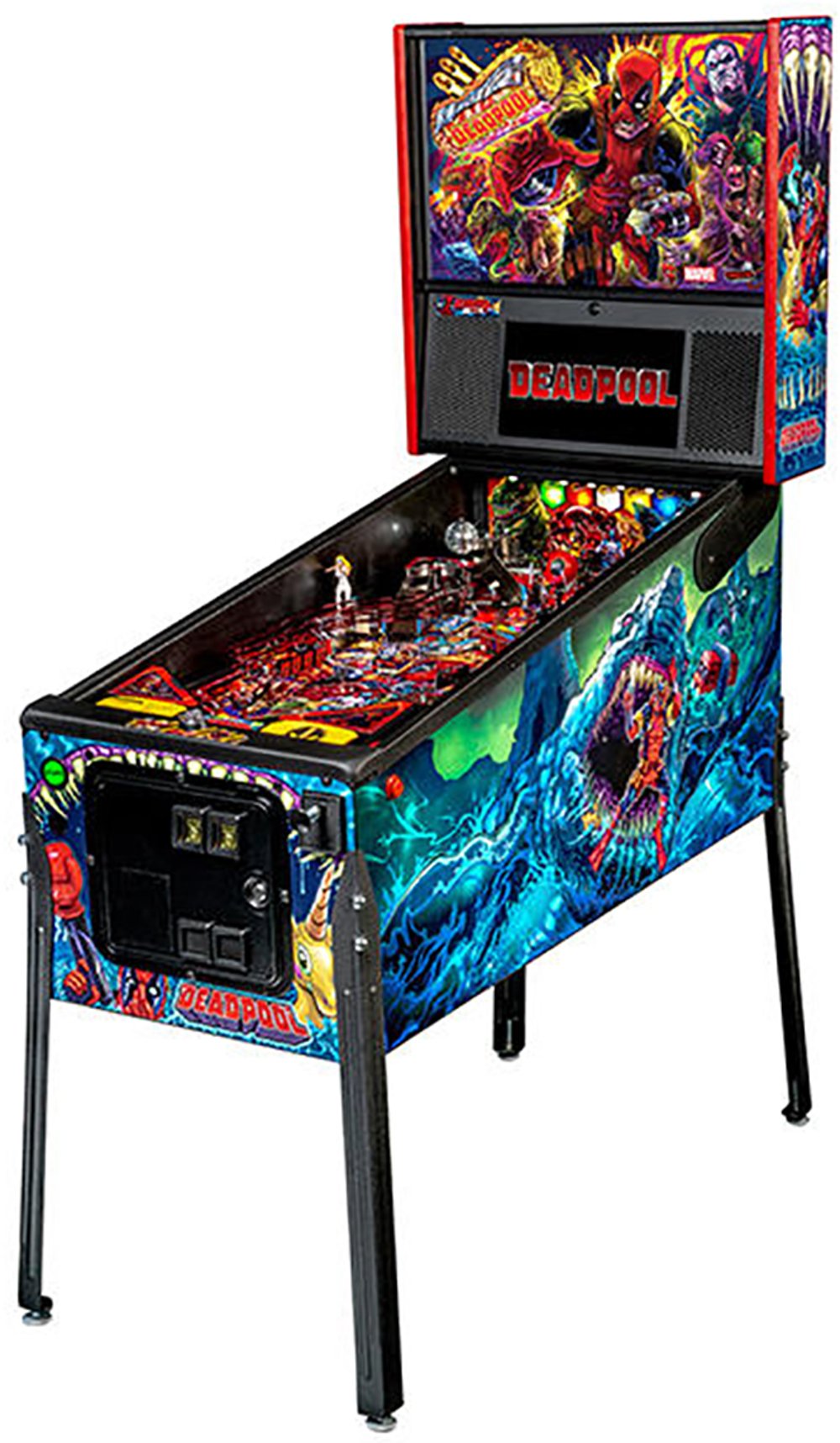 Stern Deadpool Premium Pinball Machine