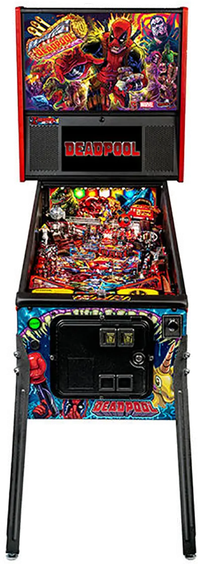 500-55K3-01 Stern Deadpool Premium Pinball Machine-3
