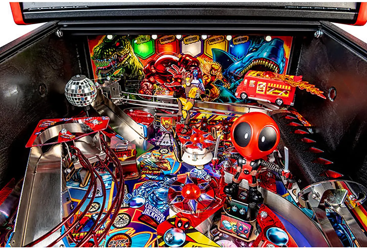 500-55K3-01 Stern Deadpool Premium Pinball Machine-6