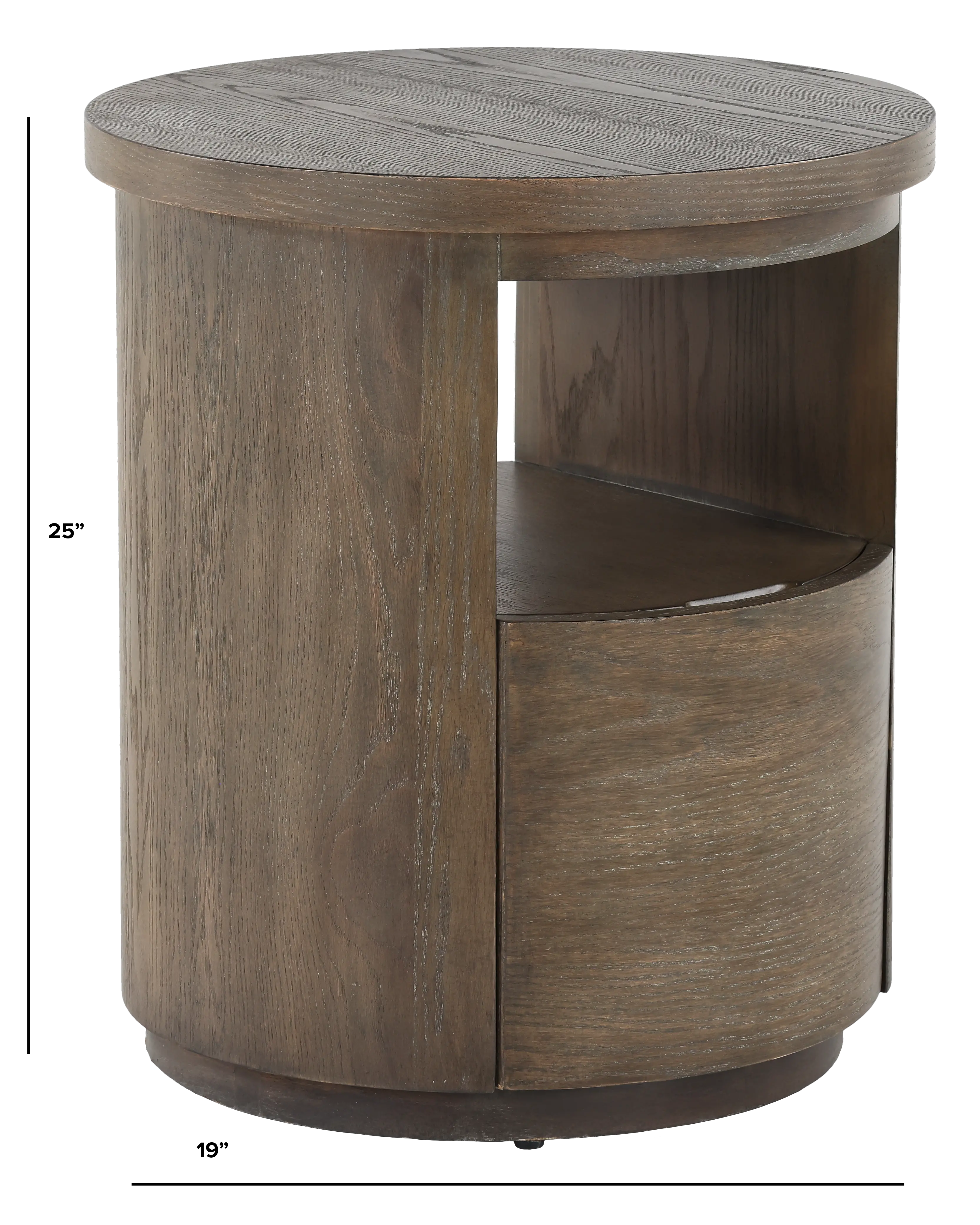 Bosley Brown End Table-3