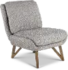 Emerson Pewter Accent Chair