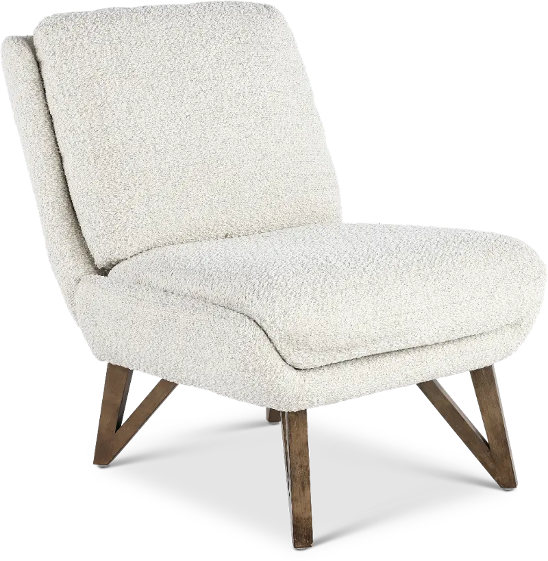 Emerson White Accent Chair