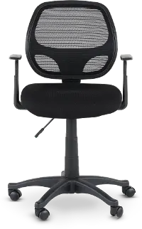 Black Mesh Swivel Office Chair