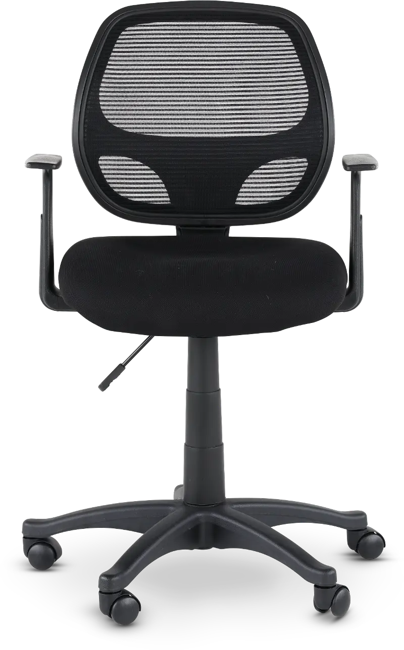 Black Mesh Swivel Office Chair