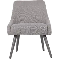 Boyle Gray Upholstered Guest Accent Chair