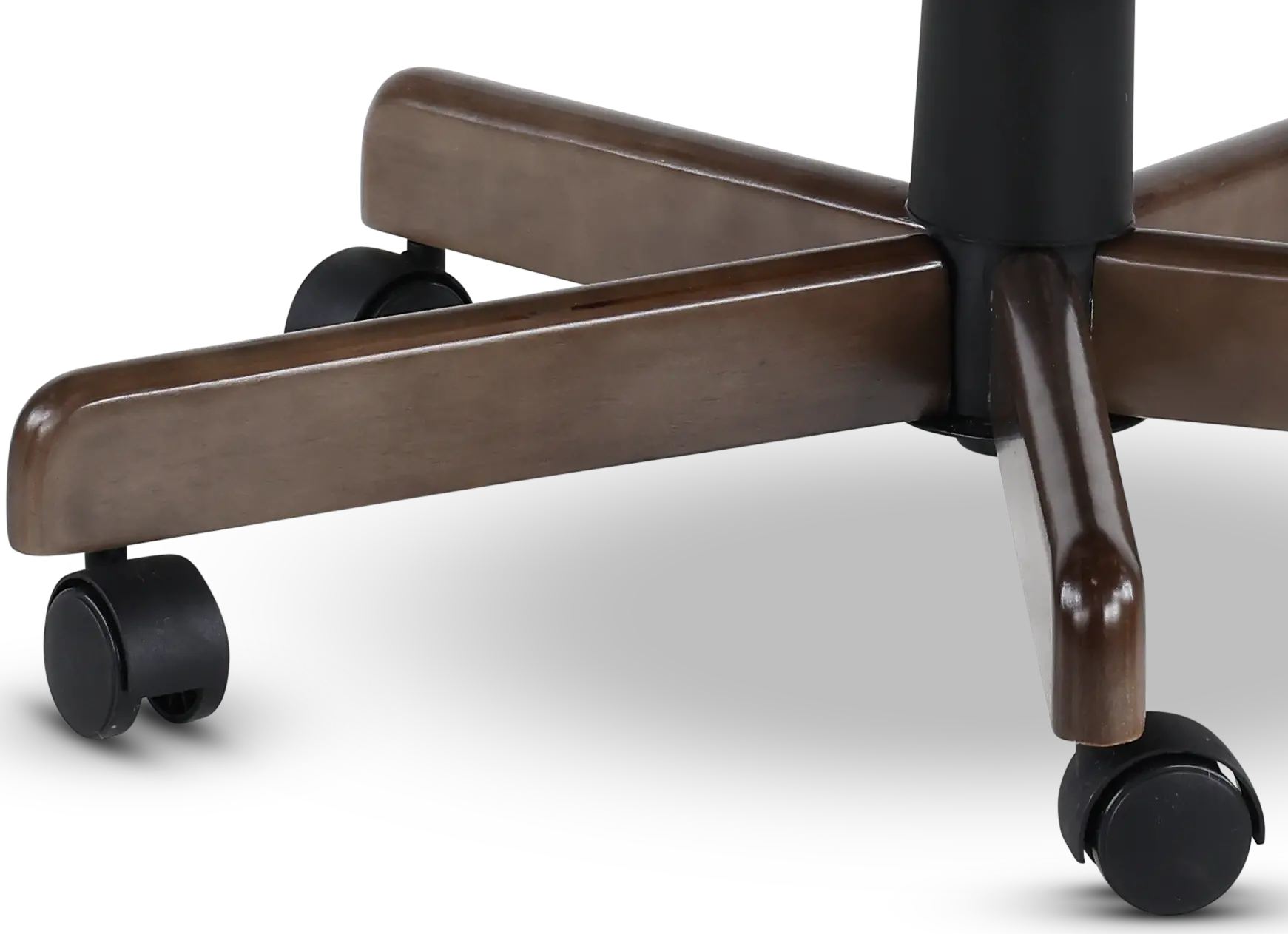 Beige Fabric Swivel Office Chair-7