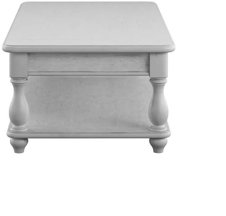 Newhaven Weathered White Coffee Table-4