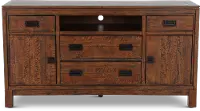 Stoney Knoll 64  Brown TV Stand