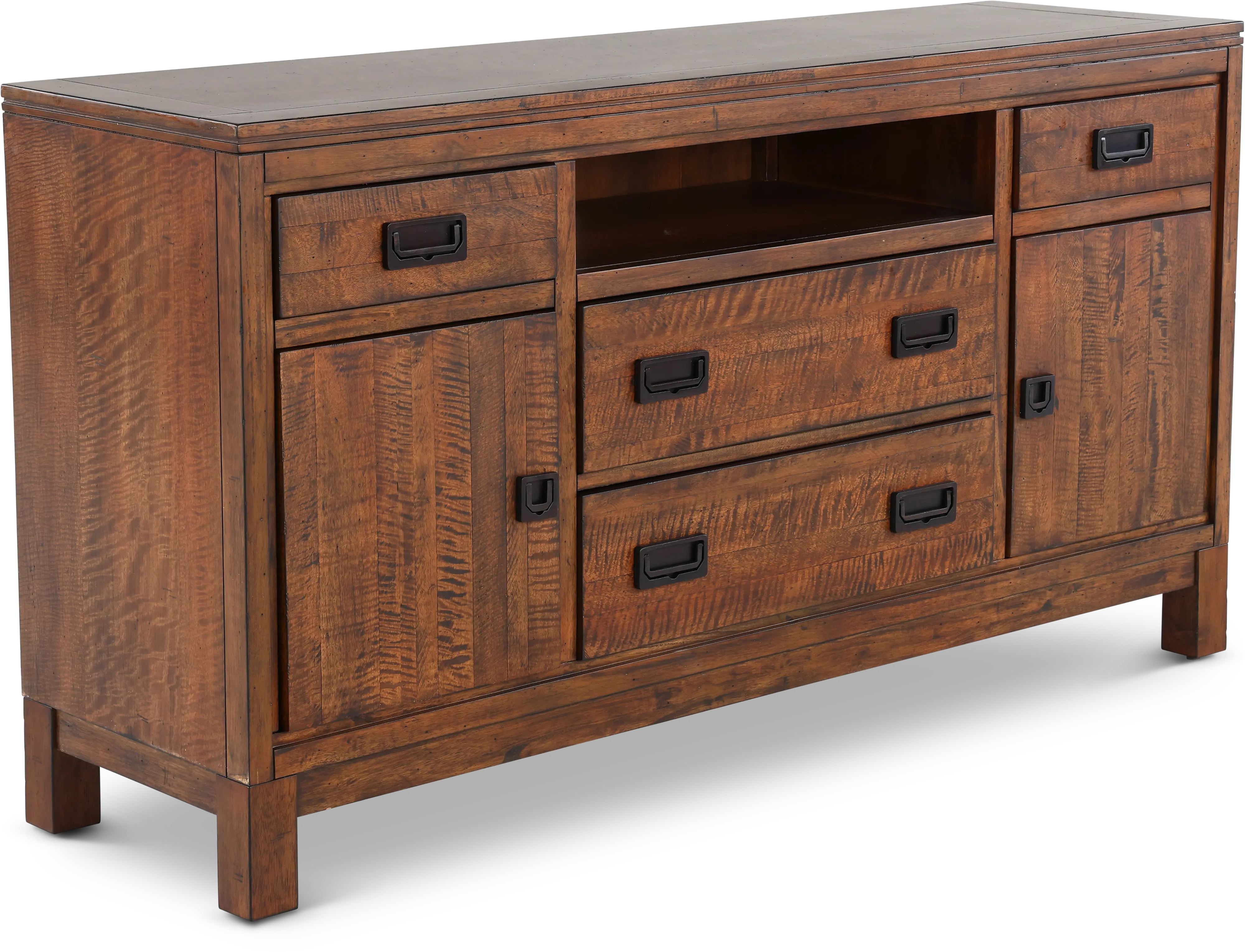 Stoney Knoll 64  Brown TV Stand-4