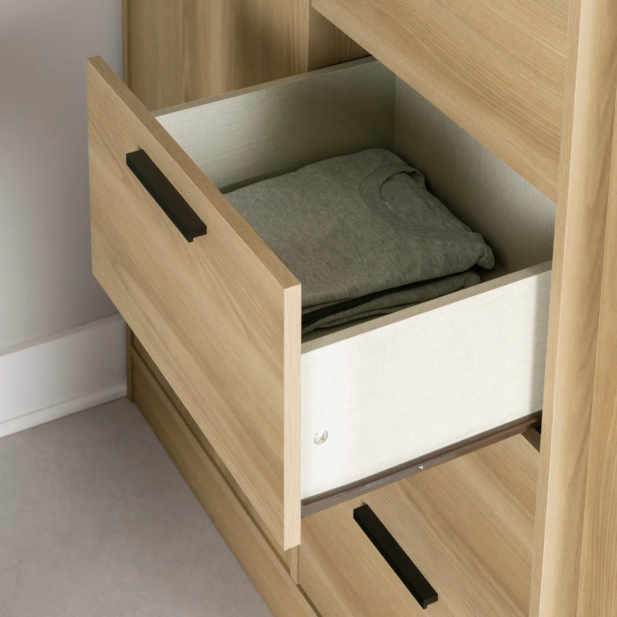 13458 Logik Natural Twin Loft Bed with Desk - South Shore-7