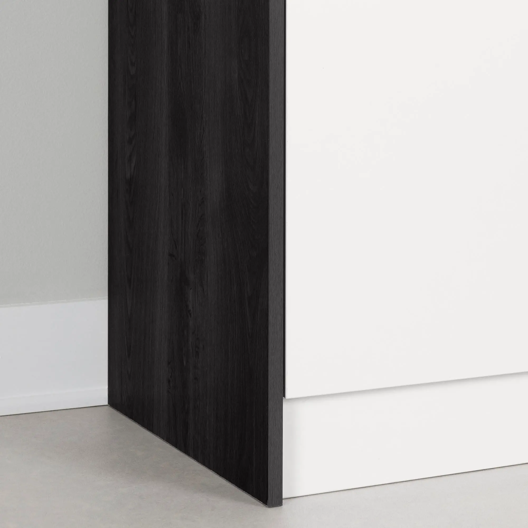 14422 Myro Gray Oak and White Pantry Cabinet - South Shore-11