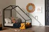 14472 Sweedi Black Toddler House Bed - South Shore