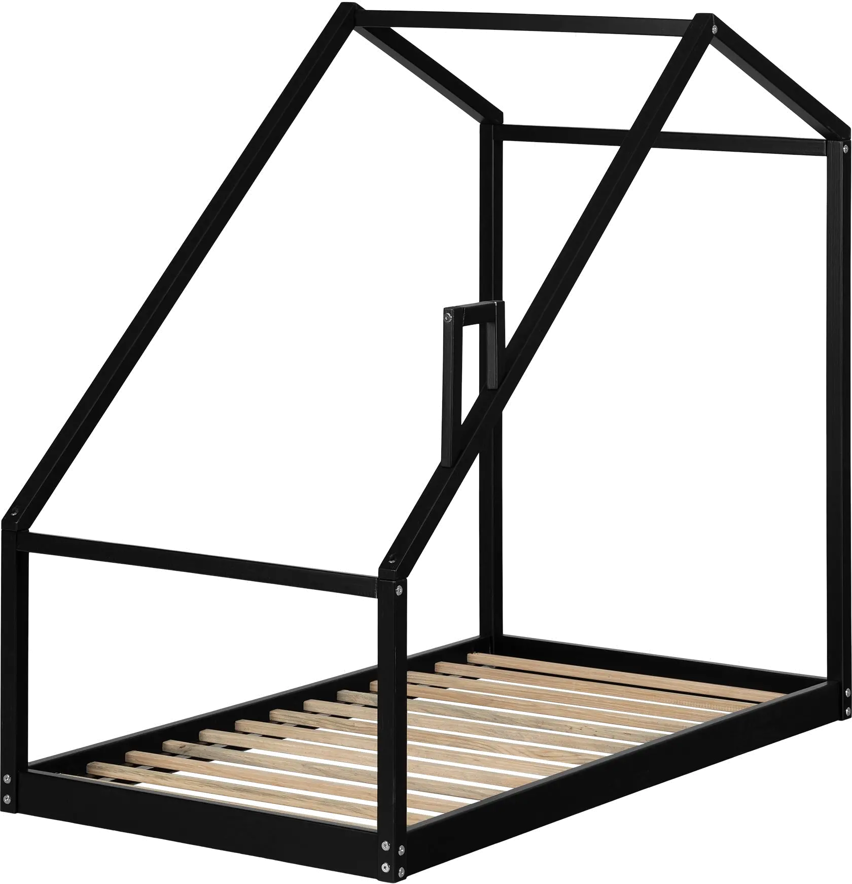 14472 Sweedi Black Toddler House Bed - South Shore-1