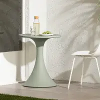 15003 Dalya Sage Green Outdoor Bistro Table - South Shore