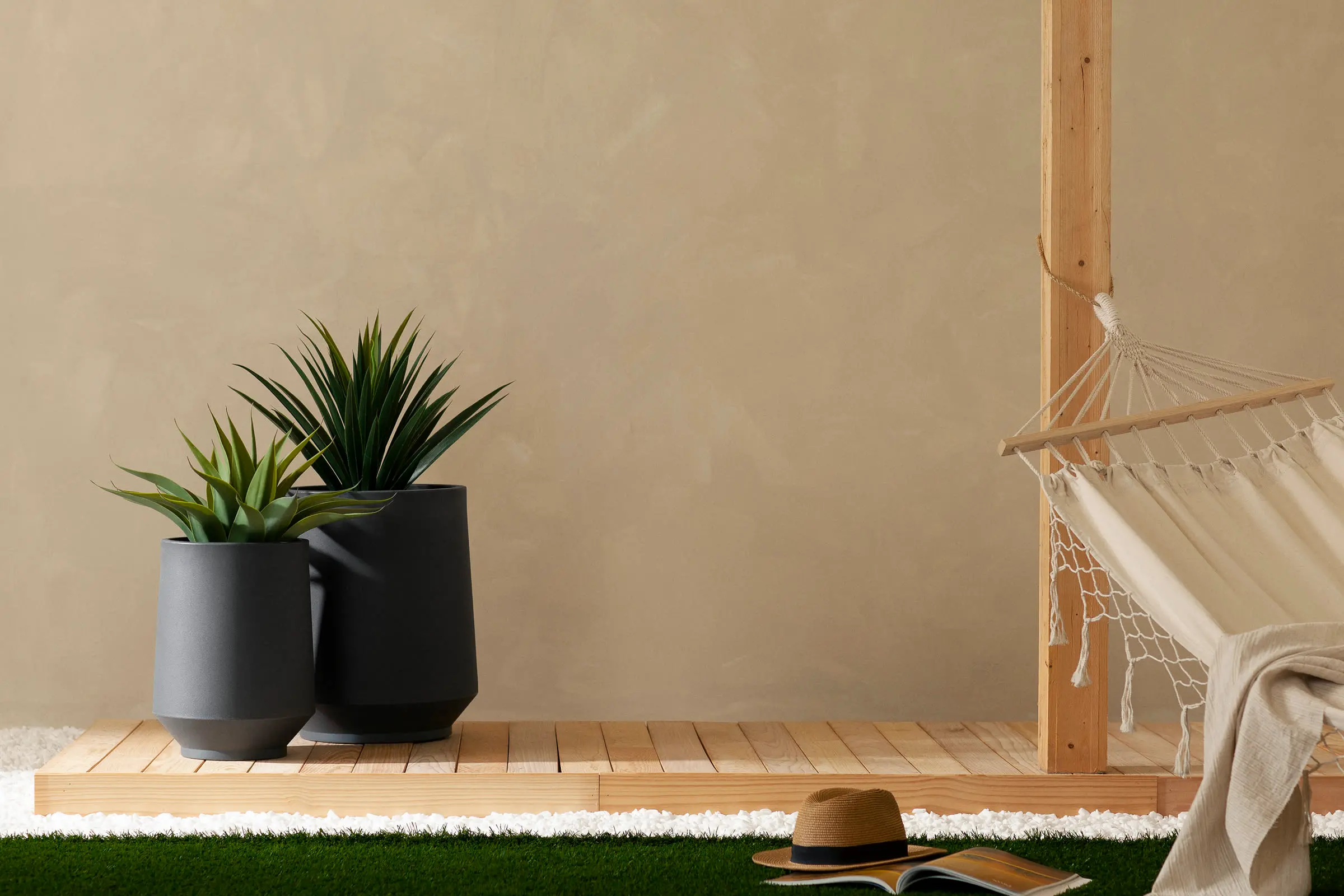 15010 Dalya Dark Gray 19  Outdoor Planter-3